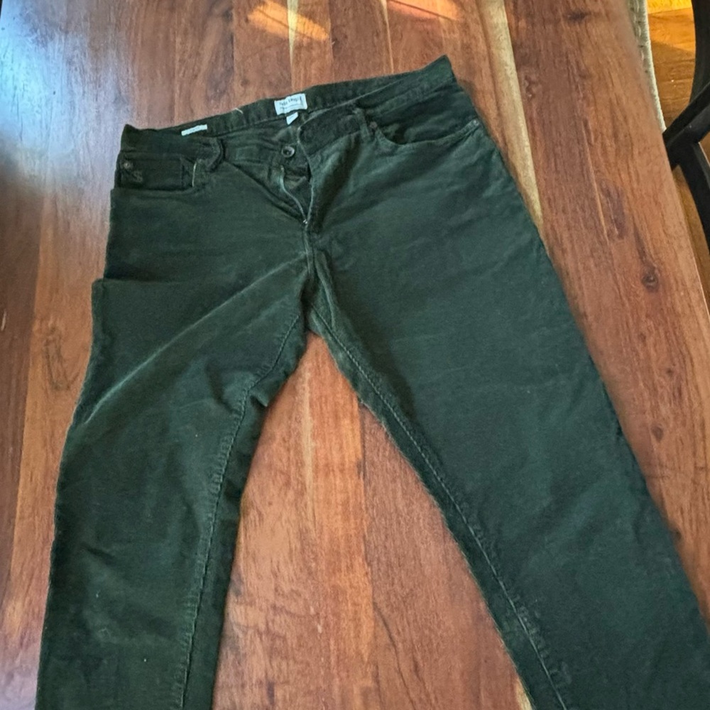 Todd Snyder slim Italian corduroy in olive